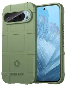 Чохол протиударний RUGGED SHIELD для Google Pixel 9 Зелений