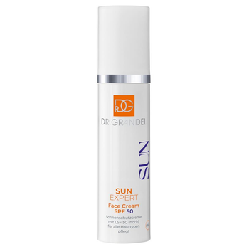 Легкий сонцезахисний крем для обличчя Sun Expert Face Cream SPF 50 Dr.Grandel 50 мл
