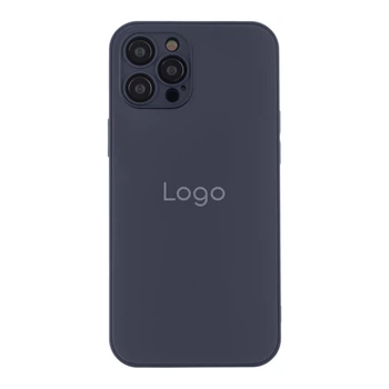Чехол-накладка стеклянный матовый с защитой камеры Matte AG-Glass для iPhone 12 Pro Graphite Black