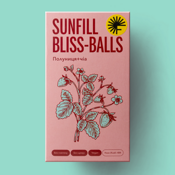 Конфеты «Клубника-чиа» Sunfill 135 г | Купить в Здорово