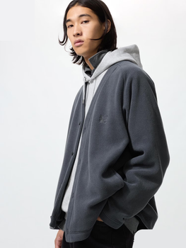 Кардиган Uniqlo розмір XL темно сірий (08) (483980)