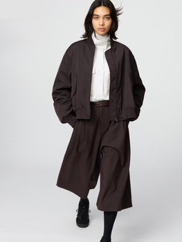 Кюлоти Uniqlo розмір М темно-коричневі (38) (479698)