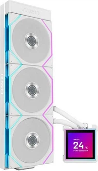 Водяное охлаждение Lian Li HydroShift II LCD-S 360TL White (G89.GHS2LCDS36TW.00)