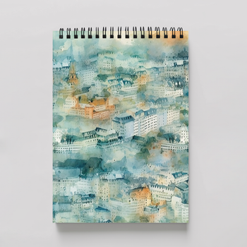 Блокнот для рисования (скетчбук), на пружине B4 (25х35 см), 4SU_SBS_0001_B4, 70 листов