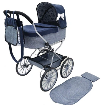 Wózek dla lalek Bayer Classic Niebieski (14381AA) (4003336143812)