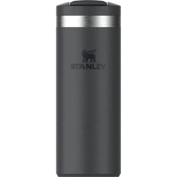 Термокружка 350мл, нержавіюча сталь STANLEY Transit Fliptop Mug Black 10-13063-011
