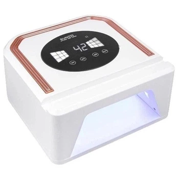 Лампа для сушки гель-лаку для манікюру акумуляторна UV LAMP SUN Y31 248 Вт біла