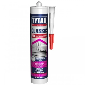 Монтажний клей Tytan Professional Classic Fix безколірний 310мл