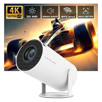 Проектор Magcubic HY300 Pro, домашний кинотеатр, android TV
