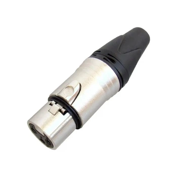 Кабельный разъем XLR3 Neutrik NC3FXX серии XX-HD 3 контакта прочная конструкция для аудиосистем