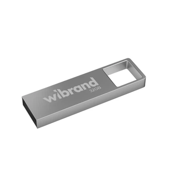 USB флеш-накопичувач Wibrand 32gb Shark Срібло