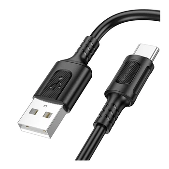 Кабель USB Borofone BX111 Type-C 3A Чорний