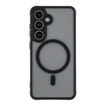 Чохол TPU+PC Anti Drop Full Camera with MagSafe Samsung Galaxy S24 5G (S921) Колір Black
