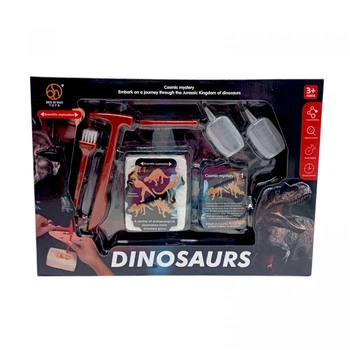 Раскопки Динозавры инструменты, гипсовый брикет SEN QI NUO TOYS MLGB04-1