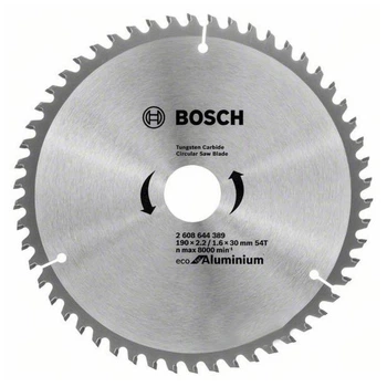 Диск BOSCH пильный,190x30-54T, ECO ALU/Multi (2608644389)