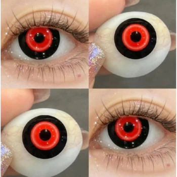 Красные контактные линзы ELITE Lens Токийский гуль 2 шт