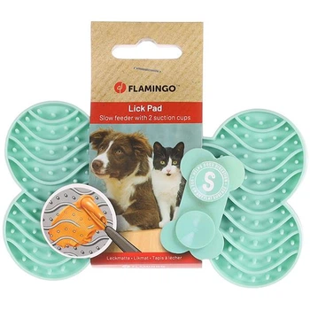 Flamingo Lick Pad Yummee фламинго лизательный коврик антистресс для собак и котов (SP522919)