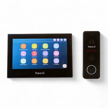 Комплект видеодомофона WiFi + Ethernet Pro Line Smart Video Door Phone System Tervix накладной (475420)