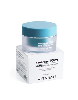 Нічний крем-капсула для омолодження та відновлення шкіри VITARAN Exosome PDRN NMN Sleeping Capsule Cream 50 мл