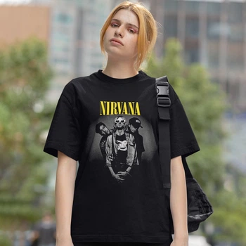 Футболка Nirvana (Band Poster) XL чорний