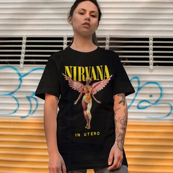 Футболка Nirvana (In Utero) 2XS чорний