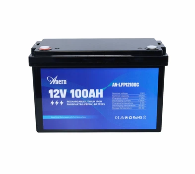 Акумулятор 1.28 кВт*год 12V ANERN AN-LFP-12100C LiFePO4