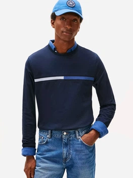 Лонгслив мужской Tommy Hilfiger 78JB627-FAP(Navy) L Синий (197735419662)