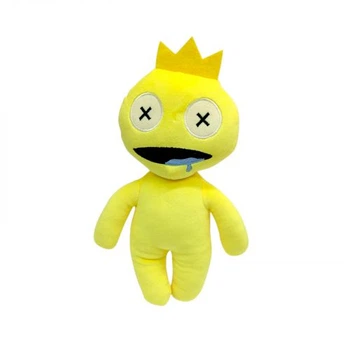 Мягкая игрушка Копиця Радужный друг Роблокс 30 см Желтая