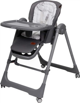 Стілець-гойдалка для годування дитини 2 в 1 Velano Nomi Black (4820296760152)