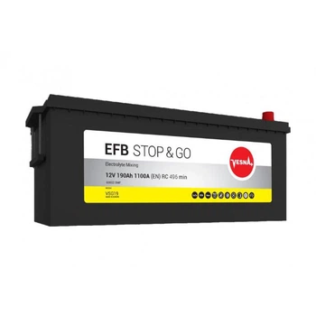 Автомобільний акумулятор Vesna 190 Ah EFB Stat Stop 1100A Euro