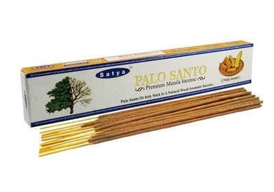 Натуральні пилкові аромапалички Пало Санто Сатья Преміум Palo Santo Premium Satya 15 г