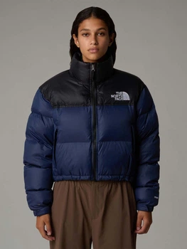 Пуховик The North Face 700 W 96 Nuptse Short Jacket темно-синій, L