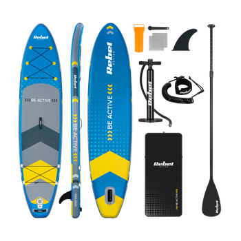 Надувна SUP-дошка Rebel RBA-4500-BL для плавання, 350 см