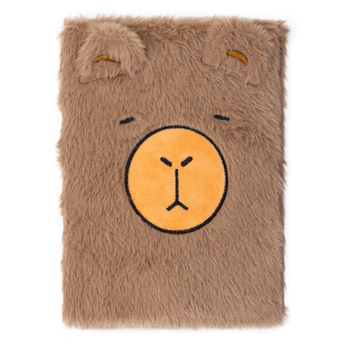 Блокнот плюшевий ZB.700041 80арк A5 CAPYBARA20 клітинка, асорті, KIDS Line