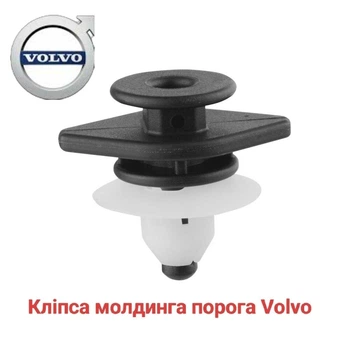Кліпса молдингу порога Volvo S60, S90, V60, V90, XC90