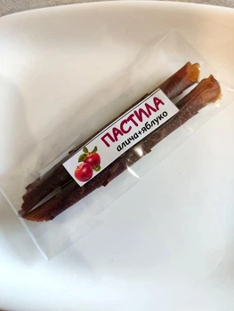Фруктово-ягідна пастила Алича + яблуко 16г