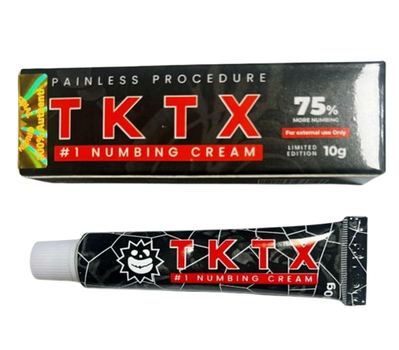 Крем-анестетик TKTX 75% 10 г чорний