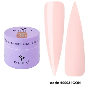 Гель моделирующий DNKa №0003 Icon, 15 мл
