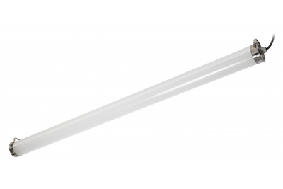 Светодиодный герметичный светильник FARM, LED, 50 Вт, 7500 лм, 4000К, AC220-240V, IP65, IK08, PMMA, 150 см - LD-FAR150-50W-40