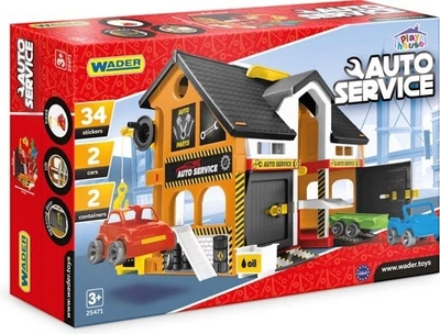 Zestaw zabawek Wader Play House auto serwis 25471 54718 (5900694254718)