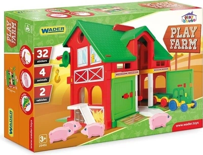 Zestaw zabawek Wader Play House farma 25451 54510 (5900694254510)