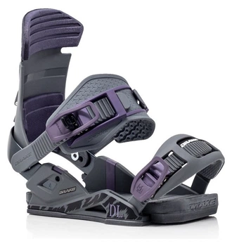 Кріплення для сноуборду Drake DL M/L Black/lilac (71121027) (M/L black, lilac)