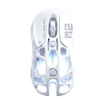 Игровая мышь GRAVASTAR Mercury M2 с комбинированным подключением, Opaline White