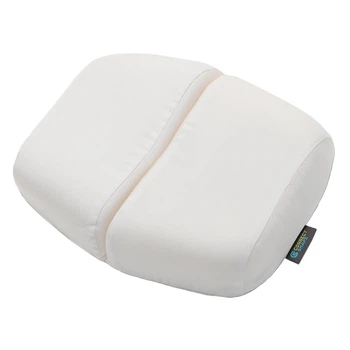 Туристическая ортопедическая подушка для сна Travel Pillow-XL от Correct Shape, чехол тенсел, цвет Айвори, 36х27х7 см