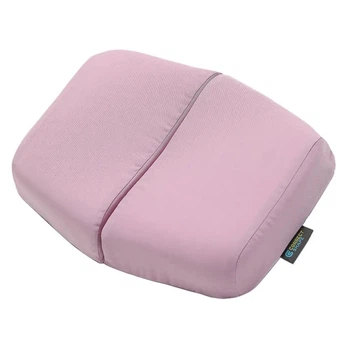 Туристическая ортопедическая подушка для сна Travel Pillow-XL от Correct Shape, чехол тенсел, цвет Сиреневый, 36х27х7 см