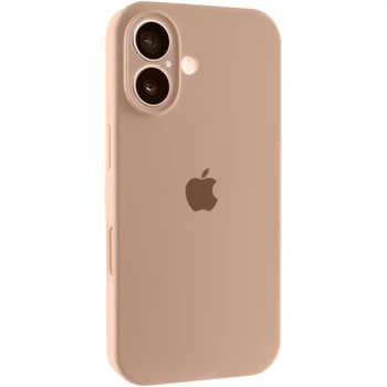 Чехол Silicone Case с защитой камеры для Apple iPhone 17 (6.3") (Бежевый / Desert Gold) Epik (240789)