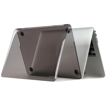 Чехол-накладка Clear Shell для Apple MacBook Air 15'' (2023) (Серый) Epik (237418)