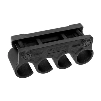 Патронташ на 4 патрони 12 кал. DLG Tactical (DLG-168) на планку Picatinny (полімер)