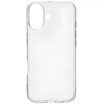Ультратонкий силіконовий чохол 1,5 мм на Apple iPhone 17 (6.3") (Безбарвний (прозорий)) Epik (231593)