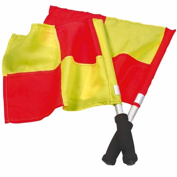 Флаги арбитра SELECT Lineman's flag amateur (213) красный/желтый 7490600353